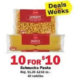Schnucks Schnucks Pasta offer