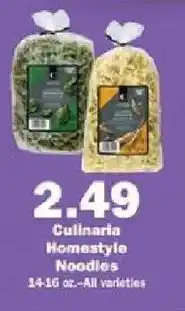 Schnucks Culinaria Homestyle Noodles offer