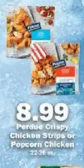 Schnucks Perdue Crispy Chicken Strips or Popcorn Chicken offer