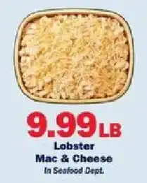 Schnucks Lobster Mac & Cheese offer
