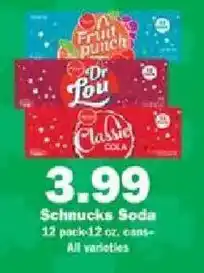 Schnucks Schnucks Soda offer