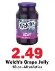 Schnucks Welch's Grape Jelly offer