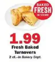 Schnucks Fresh Baked Turnovers offer