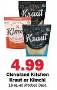 Schnucks Cleveland Kitchen Kraut or Kimchi offer