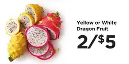 Food 4 Less Yellow or White Dragon Fruit offer