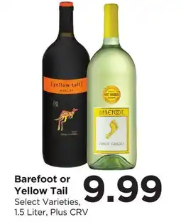 Food 4 Less Barefoot or Yellow Tail offer