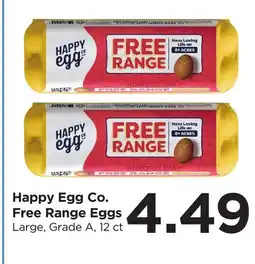 Food 4 Less Happy Egg Co. Free Range Eggs offer