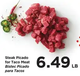 Food 4 Less Steak Picado for Taco Meat offer