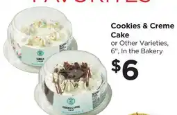 Food 4 Less Cookies & Creme Cake offer