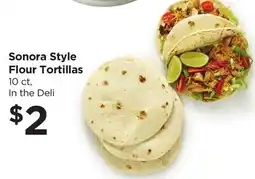 Food 4 Less Sonora Style Flour Tortillas offer