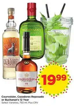 Food 4 Less Courvoisier, Cazadores Reposado or Buchanan's 12 Year offer