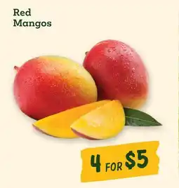 Sprouts Farmers Market Red Mangos offer