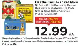 Food 4 Less Modelo, Pacifico or Dos Equis offer