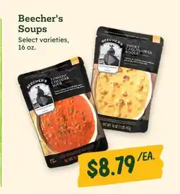 Sprouts Farmers Market Beecher's Soups offer