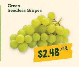 Sprouts Farmers Market Green Seedless Grapes offer