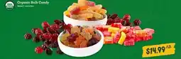 Sprouts Farmers Market Organic Bulk Candy offer
