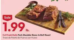 Stater Bros Pork Shoulder Bone-In Butt Roast offer