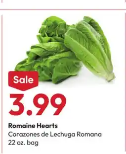 Stater Bros Romaine Hearts offer