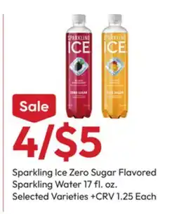 Stater Bros Sparkling Ice Zero Sugar Flavored Sparkling Water offer
