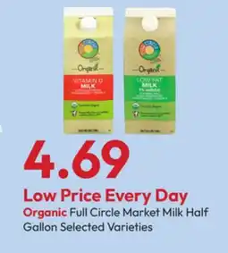 Stater Bros Organic Full Circle Market Milk offer