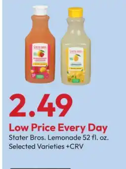 Stater Bros Stater Bros. Lemonade offer