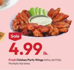 Stater Bros Fresh Chicken Party Wings offer