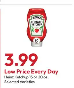 Stater Bros Heinz Ketchup offer