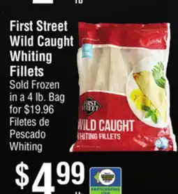 Smart & Final First Street Wild Caught Whiting Fillets offer