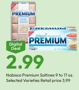 Stater Bros Nabisco Premium Saltines offer