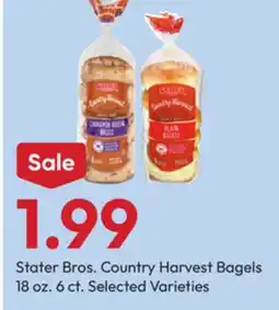 Stater Bros Stater Bros. Country Harvest Bagels offer