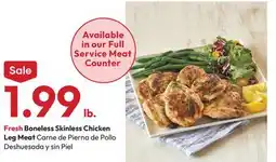 Stater Bros Boneless Skinless Chicken Leg Meat offer