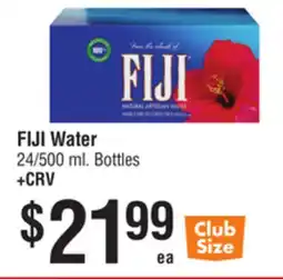 Smart & Final FIJI Water offer