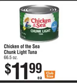 Smart & Final Chicken of the Sea Chunk Light Tuna offer