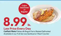Stater Bros Catfish Fillets offer