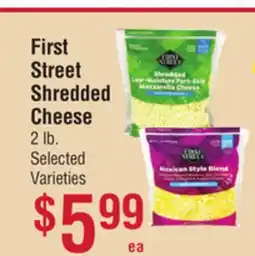 Smart & Final First Street Shredded Cheese offer
