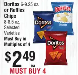 Smart & Final Doritos or Ruffles Chips offer