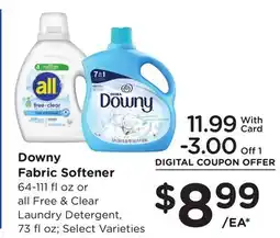 Ralphs Downy Fabric Softener offer