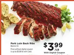 Ralphs Pork Loin Back Ribs offer
