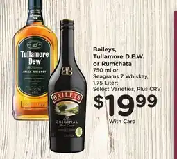 Ralphs Baileys, Tullamore D.E.W. or Rumchata offer