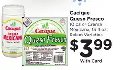 Ralphs Cacique Queso Fresco offer