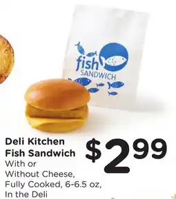 Ralphs Deli Kitchen Fish Sandwich offer