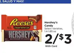 Ralphs Hershey's Candy offer