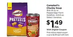 Ralphs Campbell's Chunky Soup offer