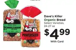 Ralphs Dave's Killer Organic Bread offer