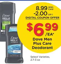 Ralphs Dove Men Plus Care Deodorant offer
