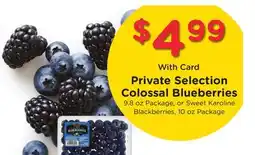 Ralphs Private Selection Colossal Blueberries offer