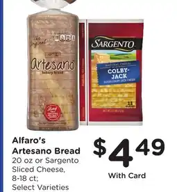 Ralphs Alfaro's Artesano Bread offer