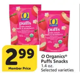Pavilions O Organics Puffs Snacks offer