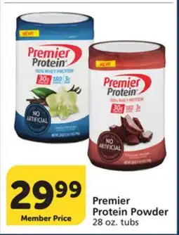 Pavilions Premier Protein Powder offer