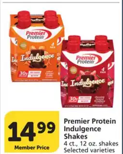 Pavilions Premier Protein Indulgence Shakes offer